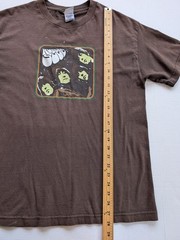 The Beatles Rubber Soul Shirt Mens Large 2005 Brown Vintage Y2K