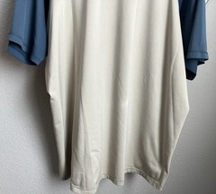 Melanzana Men’s XL/2XL Two-Tone Short Sleeve T-Shirt – No Tag, See Measurements