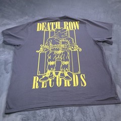 Death Row Records 4XL Shirt Big Logo Gangster Rap West Coast Hip Hop