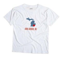 Ann Arbor Michigan MI T-Shirt HEART