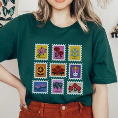 Postage Stamps Comfort Tee Postal Stamp Collector Mail Hobby