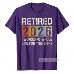 Retired 2025 T-Shirt for Retirees I Worked My Whole Life This Retirement Vintage