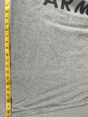 VTG Army Shirt Adult Large Spell Out Physical Fitness Uniform Short Sleeve Mens