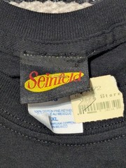 Vintage Seinfeld Jerk Store George Costanza Black Ripple Shirt Mens XL NEW