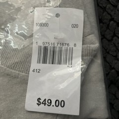 $49 TRUE RELIGION Gray BUDDHA Short Sleeve Designer T-shirt