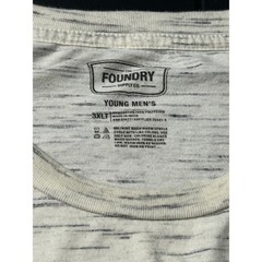 The Foundry Supply Co Cream Long Sleeve Shirt Mens 3XLT