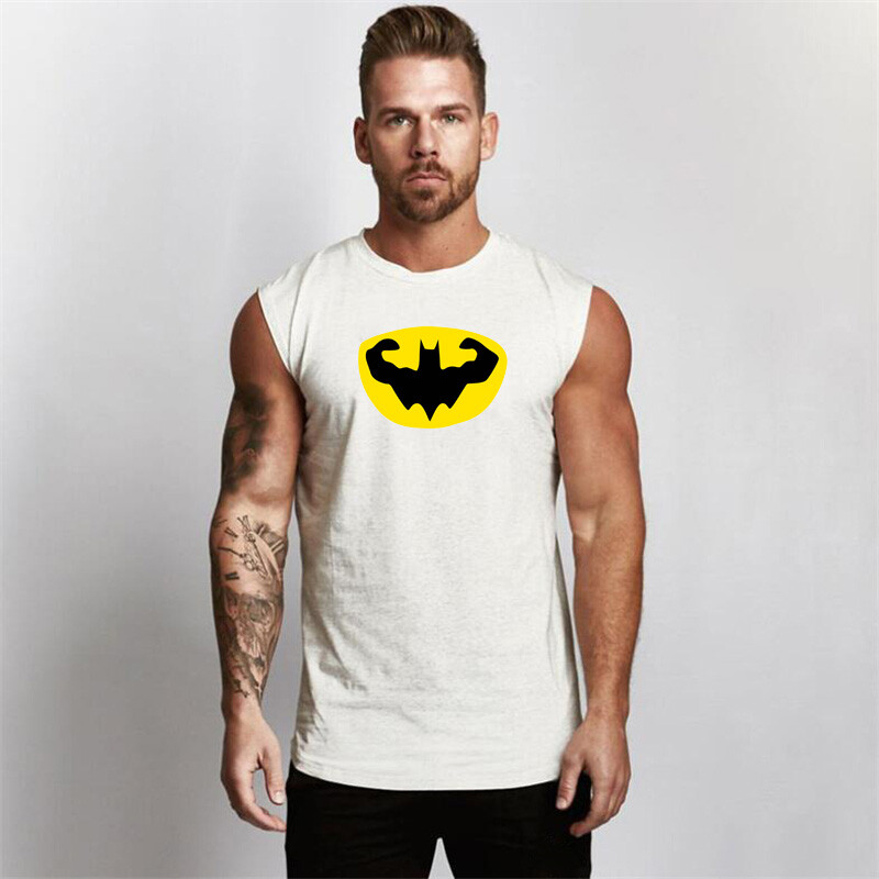 Mens Fitness Bodybuilding Vest Sport Leisure Tank Top 2026