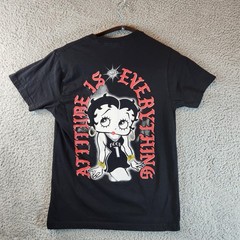 Brisco Brands Betty Boop T-Shirt Adult Size Small Attitude is Everything Cotton