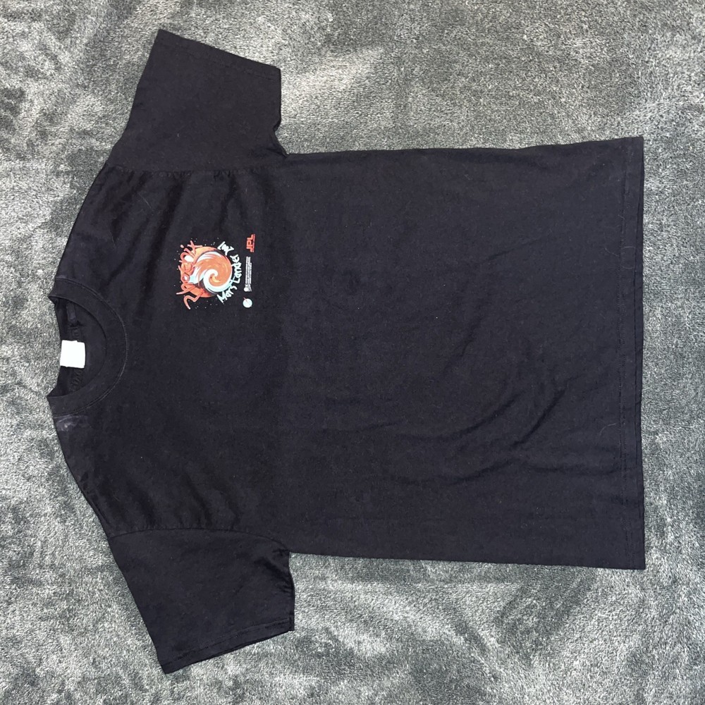 Phoenix Mars Lander 2007 NASA X Jpl Black Crew Neck T Shirt Hanes Beefy Large