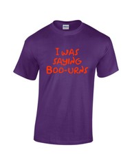 I WAS SAYING BOO-URNS T-Shirt Multi Colors S-XL The Simpsons Hans Moleman