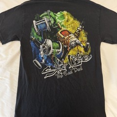 Salt Life The Reel Deal Small T-Shirt Black Short Sleeve