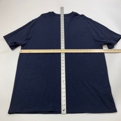 Quince T Shirt Mens 2XL Navy Organic Cotton Slub Crew Neck Short Sleeve Casual