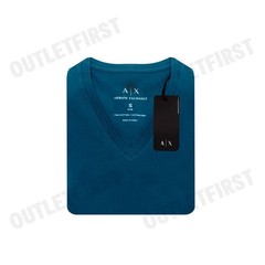 ARMANI EXCHANGE SLIM FIT T-SHIRT IN PIMA COTTON JERSEY COLOR LEGION BLUE CODE: