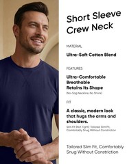 JMIERR Men’s 3 Pack Cotton Hipster Hip Large, A-navy Blue/Light Grey/Sky Blue