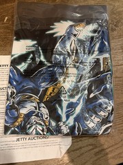 Warren Lotas X Dragon Ball Z Dbz Super Sayian God Vegeta T Shirt Large New