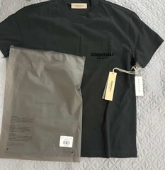 Fear of God Essentials Stretch Limo Black Short Sleeve T-Shirt Size X-Small (XS)