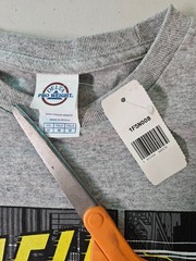 Adult Med-The Flash Shirt Gray Graphic Crew Neck New w/tag