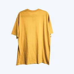 Market Studios XL Unisex T-Shirt Tend The Market Graphic Tee Yellow Multi New