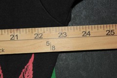 Vintage 90s tri-color pot leaf Mosquito Head Mens BLK T-Shirt