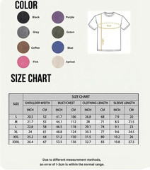 Blue Monster and Forest Elf Edgy T-shirt Heavyweight Cotton Graphic Funny Tee
