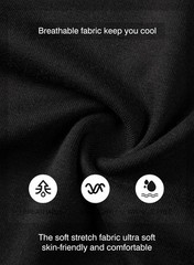 Mens 3 Pack Cotton Longline Crewneck T-Shirts Casual Hipster Fit Tee Set