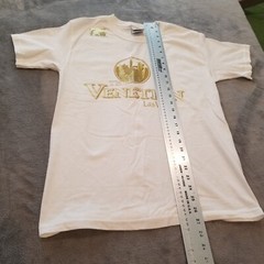 The Venetian Men’s 34-36 Preshrunk Cotton Crew Neck T-Shirt Short Sleeve White