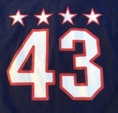 Bush 43 President George W Bush Jersey Style T Shirt Gator Size XL Made In USA