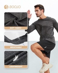 Men’s Long Sleeve Shirts 7 Pack Quick Dry UV UPF Fishing Workout Gym
