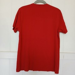 Honda × GU T-Shirt I Love Driving HONDA Men’s Medium Red Graphic Logo Spell Out
