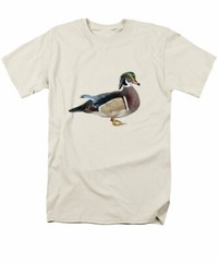 Wood Duck Fine Art Graphic Tee T-shirt Unisex XS S M L XL 2XL 3XL