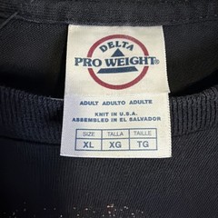 VINTAGE SUPERMAN DELTA PRO WEIGHT XL ETHAN VAN SCIVER ART T-SHIRT