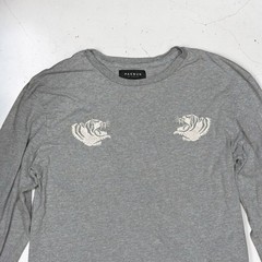 Pacsun Japan Eagle Sukajan Embroidered Long Sleeve Crewneck 1960s Style Medium