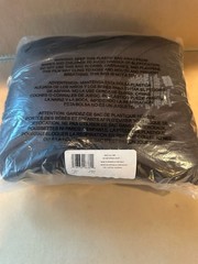 7 Pack Mens Stay-Tucked 100% Cotton Crew T-Shirts Best Undershirts XL Black NEW