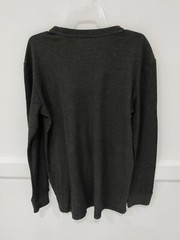 NWT Jachs Men’s Long Sleeve Waffle Knit Thermal Tee Size XL Gray $45 CC293