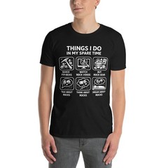 Things I Do In My Spare Time Rock Collecting Shirt Rockhound Tee