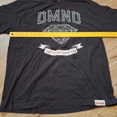 Diamond Supply Co. Men’s Size XL Black White Logo Cotton Graphic T-Shirt