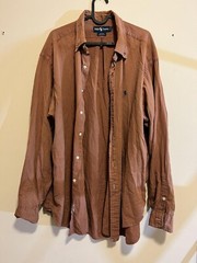 Ralph Lauren A classic Unisex 100% cotton shirt Size XL Blake Plaid