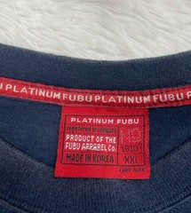 Vintage Platinum FUBU Fat Albert Men’s T-Shirt Size XXL 2XL Blue Short Sleeve