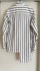 SHU HOMME FEMM Mens Long Sleeve Striped Shirt Size 2 Casual Button Up