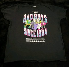 Men’s Teenage Mutant Ninja Turtles Bad Boy’s Since 1984 XL Shirt Black Shredder