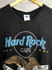 Hard Rock Cafe Shirt Adult M MEDIUM Black Pacsun Washington DC Eagle Rock
