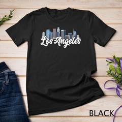 Los Angeles Skyline Architecture City Urban Graffiti Street Unisex T-shirt