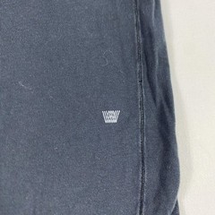 Mack Weldon Shirt Mens Large Navy Blue V Neck Short Sleeve Casual Basic