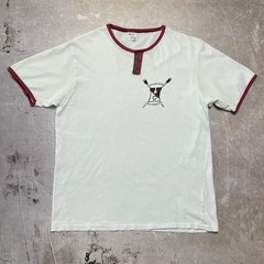 Vintage 80s Champion Harvard Crew Rowing Tab Tee Ringer T-shirt Made in USA