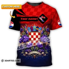 Unisex Shirt – Custom Croatia Fifa World Cup 2026 3D Shirt VK13901
