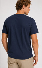 Hurley Men’s Navy Everyday T-Shirt Short Sleeve with Soft Cotton Pocket Size XL