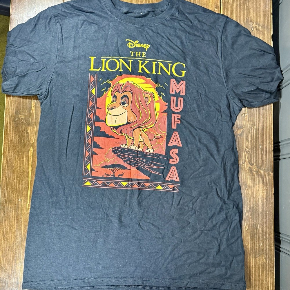 Funko Pop! Tees Disney’s The Lion King Mufasa T-Shirt Men’s Size L – Black
