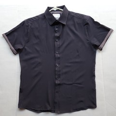 Day & Age Men’s Apparel w-way Stretch Black Polo Shirt – Size: Medium