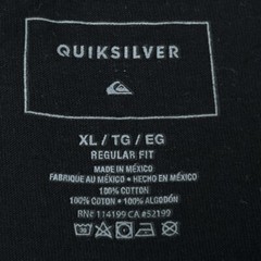 Quiksilver Shirt Men Extra Large Spell Beach Surf Beach Work Party Gym Core Ex
