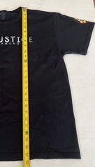 injustice gods among us DC Comics Video Game Promo T Shirt Size Large Black